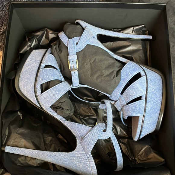 Saint Laurent  Tribute Sandal NWT - Picture 6 of 6
